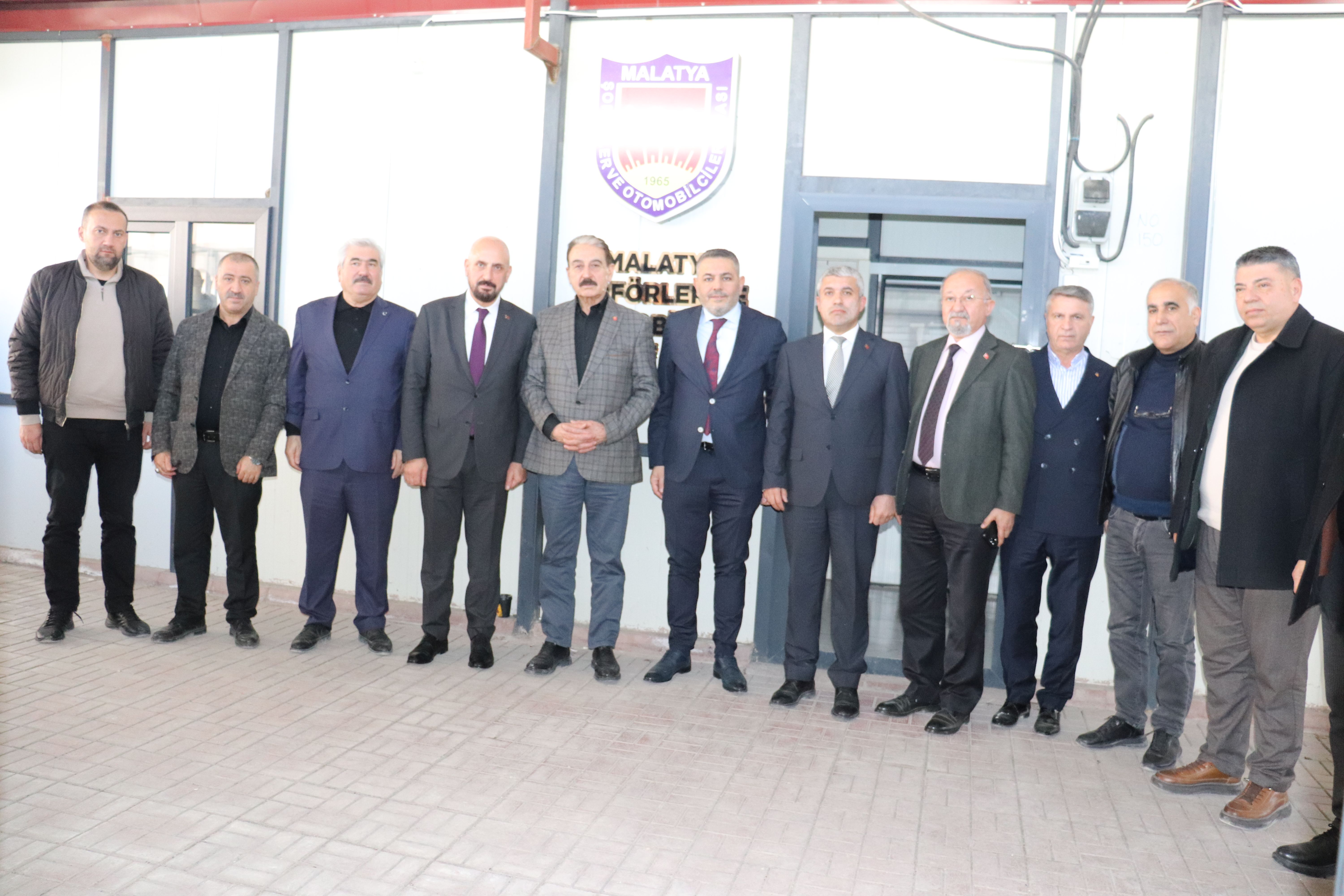 Malatya TSO’dan Şevket Keskin’e Tebrik Ziyareti