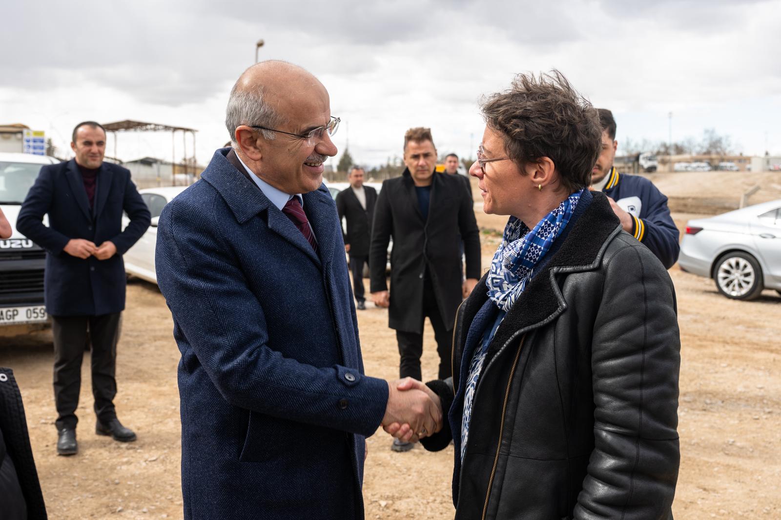 SAMİ ER “ENKAZI AYRIŞTIRACAĞIMIZ  ALANI YEŞİLLENDİRECEĞİZ”